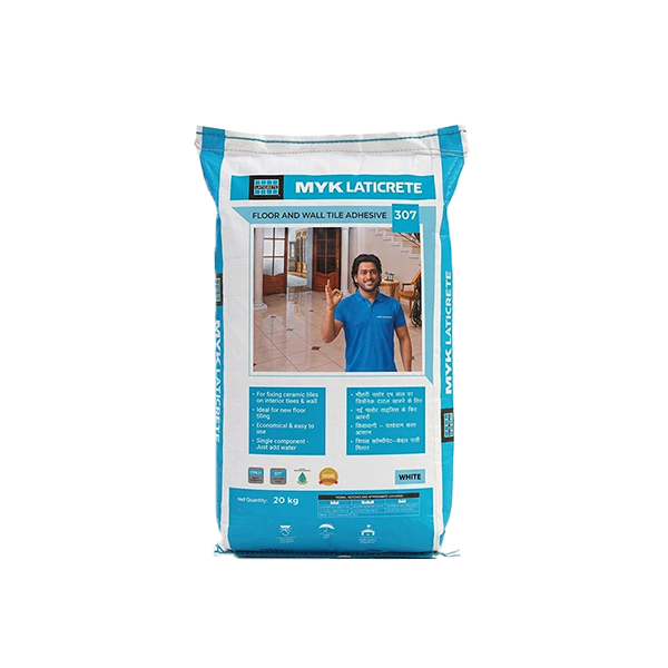 MYK Laticrete 307 Ceramic Tile Adhesive, White, 20 Kg Bag